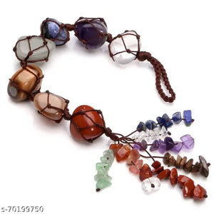 7 Chakra Healing Crystals Hanging