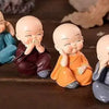 4 Baby Monk Buddha Showpieces