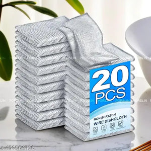Non-Scratch Wire Dishcloths for Kitchen