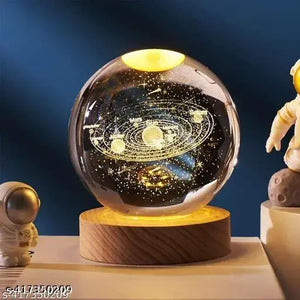 galaxy crystal lamp