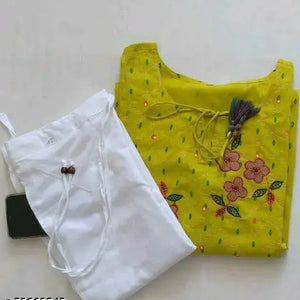 Women's Rayon Kurti with Palazzo