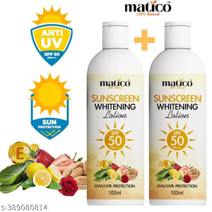 Sunscreen Fairness Lotion