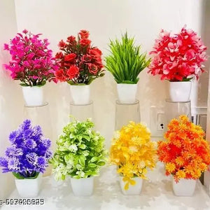 Set of Artificial Plants