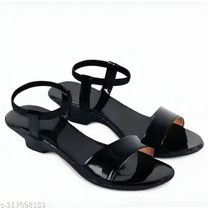 casual black sandals for girls