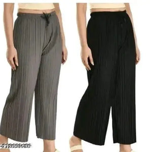 wrinkle crush palazzo pants