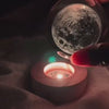 3D Glass Galaxy Night Lamp