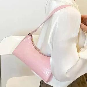Textured Leather Sling Bag for Women