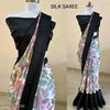 Soft Satin Silk Printed Saree