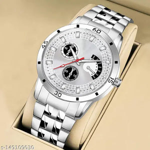 Men’s Silver Analog Watch