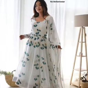 Anarkali Gown with Dupatta
