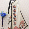 Gaja Print Khadi Silk Saree